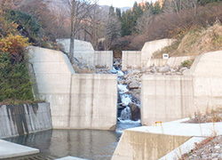 横倉沢第１号砂防堰堤