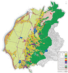 土地利用現況図（都市計画基礎調査）